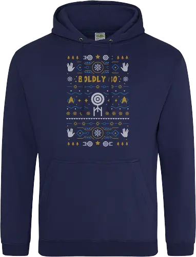 Boldly into Christmas Ugly Sweater