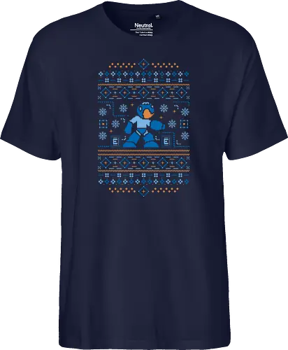 Blue Bomber Christmas Ugly Sweater