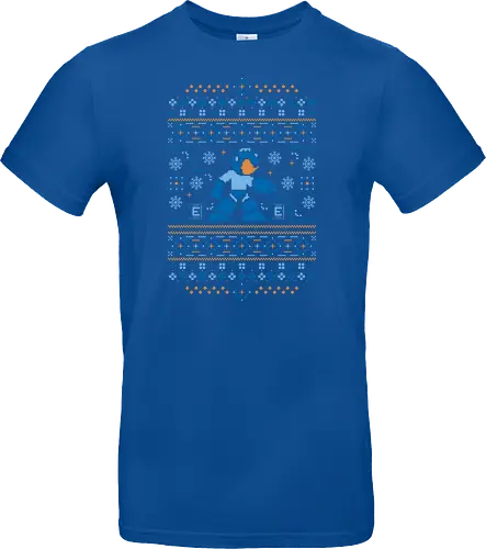 Blue Bomber Christmas Ugly Sweater