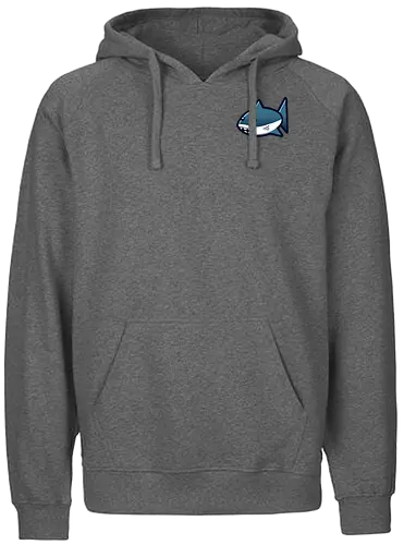 Sharky - shark, hai - Fairtrade Hoodie