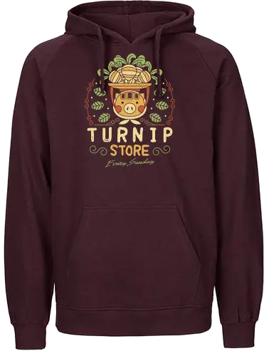 The Best Turnip Store - Turnip, Rüben, animal, Crossing, money, Stonks - Fairtrade Hoodie