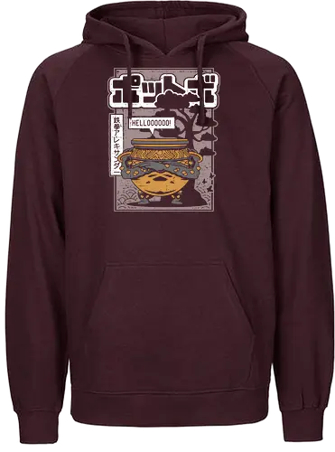 Warrior Jar Japanese Style - soul, soulslike, elder, ring, jar - Fairtrade Hoodie