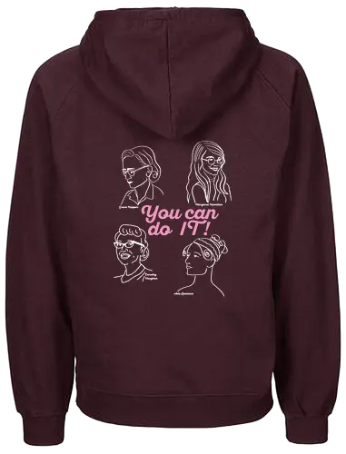 youcandoIT_girls - it, empowerment - Fairtrade Hoodie