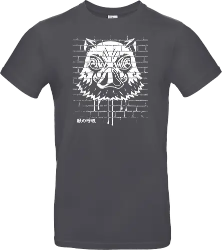 Boar Graffiti White