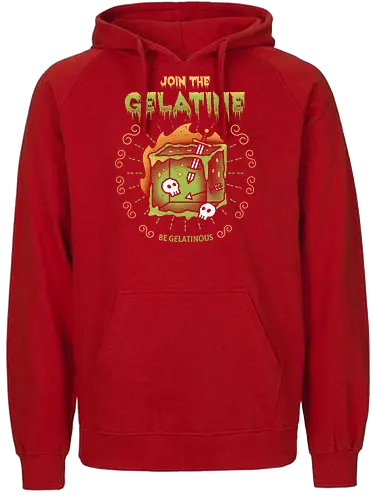 Join The Gelatine - pen and paper, dungeon, dragon, gelatine, rpg - Fairtrade Hoodie