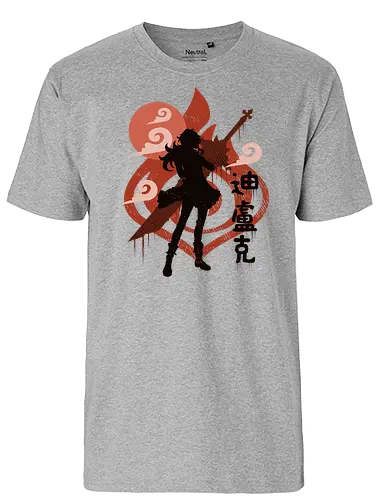 Pyro Master - Genshin, fire, feuer, gaming - Fairtrade T-Shirt