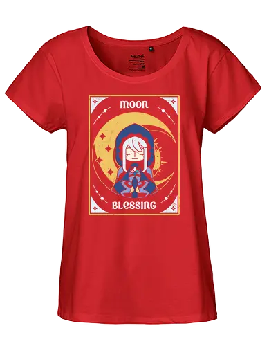 Moon Blessing - Impactt, moon, gaming - Fairtrade Girl Shirt