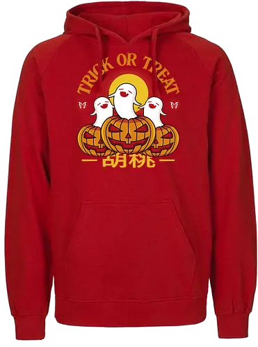 Kawaii Ghost Halloween - impact, ghost, halloween, kürbis, jack-o-lantern, gaming - Fairtrade Hoodie