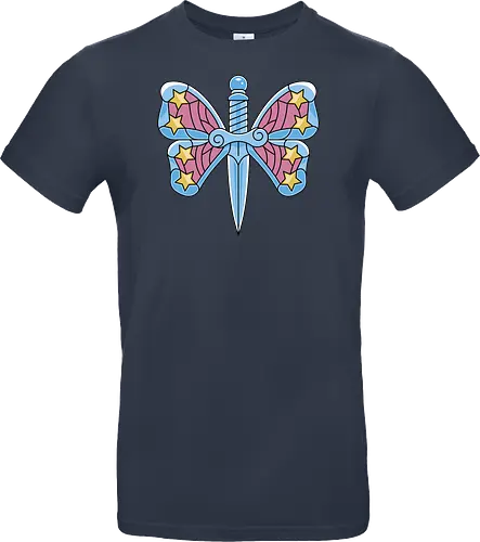 Kawaii Butterfly Knife