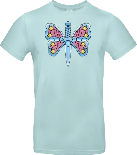 Kawaii Butterfly Knife