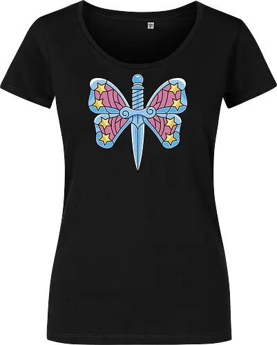 Kawaii Butterfly Knife