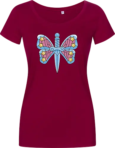 Kawaii Butterfly Knife