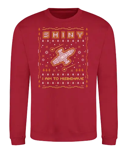 Shiny Ugly Sweater - christmas, weihnachten, sci-fi, serenity, Ugly sweater - Sweatshirt