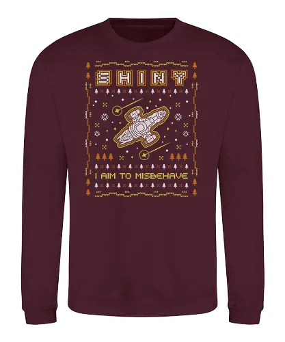 Shiny Ugly Sweater - christmas, weihnachten, sci-fi, serenity, Ugly sweater - Sweatshirt