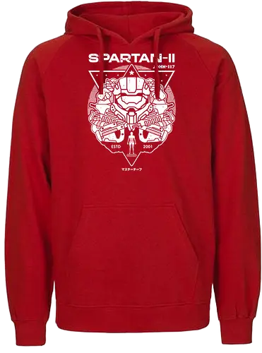 117 Emblem - master, chief, gaming - Fairtrade Hoodie