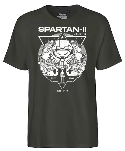 117 Emblem - master, chief, gaming - Fairtrade T-Shirt