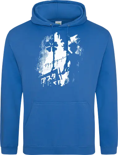 Clover Asta - black, Clover, anime, manga - Standard Hoodie