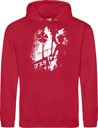 Clover Asta - black, Clover, anime, manga - Standard Hoodie