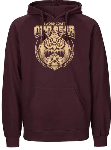 OwlBear - dungeon, dragon, pen and paper, rpg - Fairtrade Hoodie