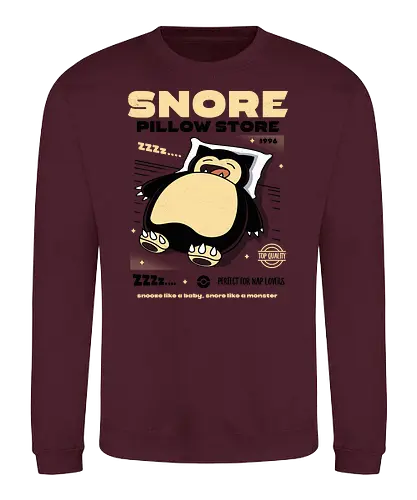 Snore Pillow Store - pocket, monster, kissen, relax - Sweatshirt