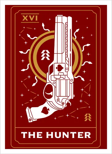 The Hunter Tarot Card