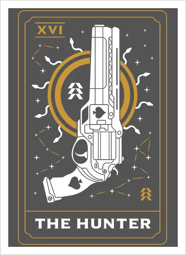 The Hunter Tarot Card