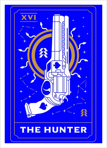 The Hunter Tarot Card