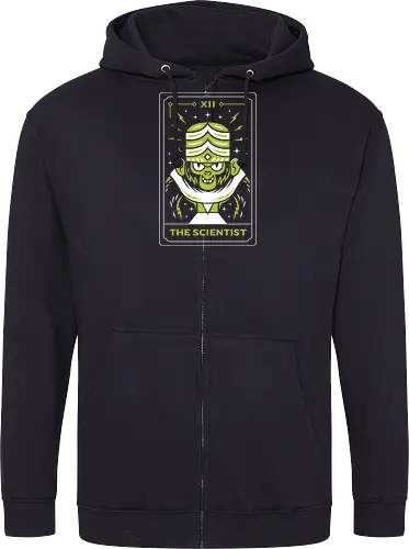 Scientist Monkey Tarot Card