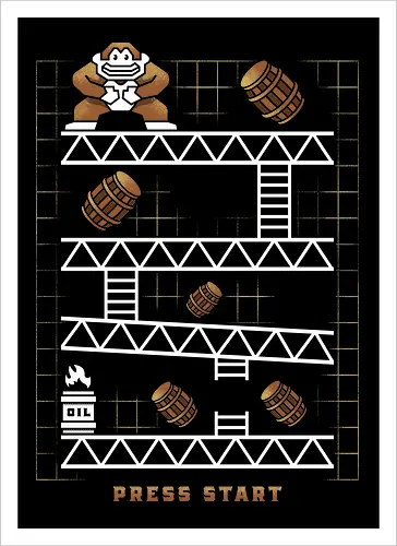 Gorilla and Barrels