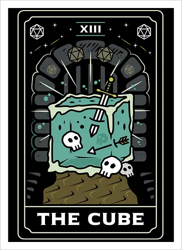 The Cube Tarot Card