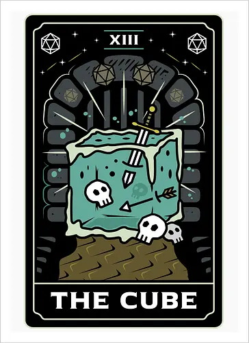 The Cube Tarot Card