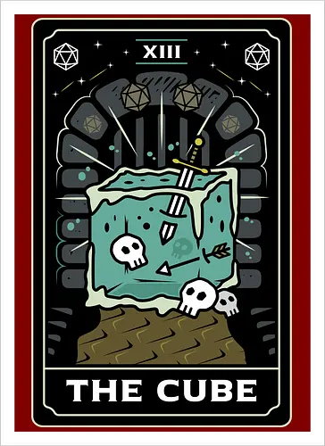 The Cube Tarot Card