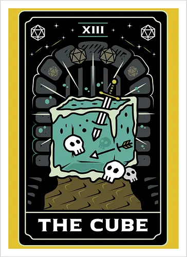 The Cube Tarot Card