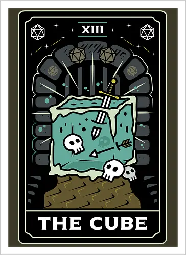 The Cube Tarot Card