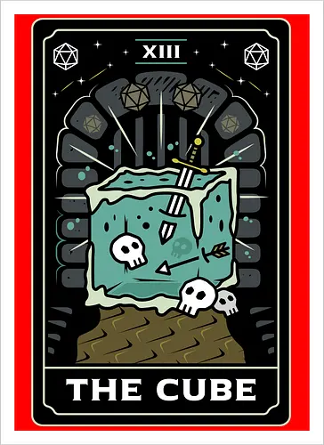 The Cube Tarot Card