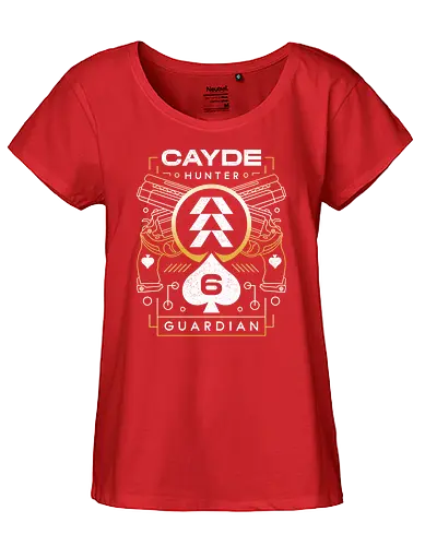 Guardian - destiny, hunter, gaming - Fairtrade Girl Shirt