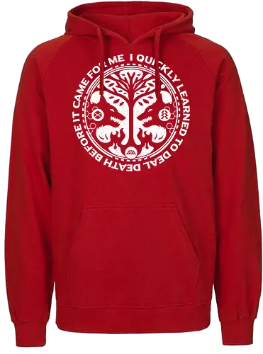 Wolves Emblem - destiny, wolf, gaming - Fairtrade Hoodie