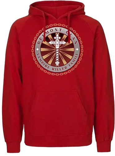Vampire Killer Clan - vampire, hunter, Bounty Huntervania - Fairtrade Hoodie