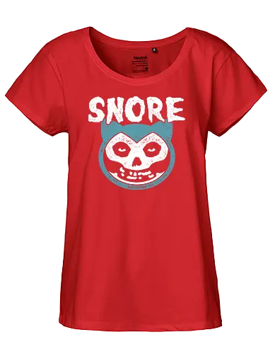 Horror Punk Snore - pocket, monster, misfit, mashup - Fairtrade Girl Shirt