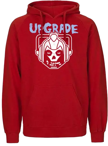 Horror Punk Upgrade - mega, gaming, misfit, mashup - Fairtrade Hoodie