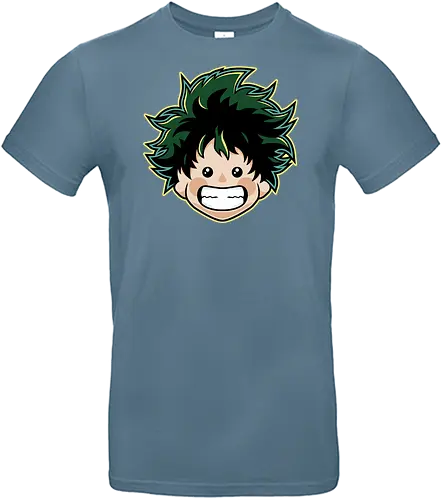 Deku Kawaii Face - boy - Standard T-Shirt