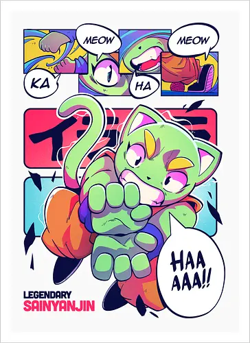 Ka-meow-ha-meow-ha!!