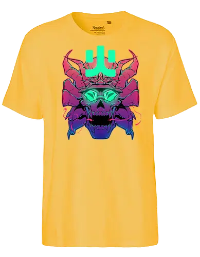 Cyber_Kabuto - samurai, kabuto, helm, japan, cyperpunk - Fairtrade T-Shirt