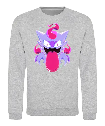 Booo! - ghost, pocket, monster, haunted, geist - Sweatshirt
