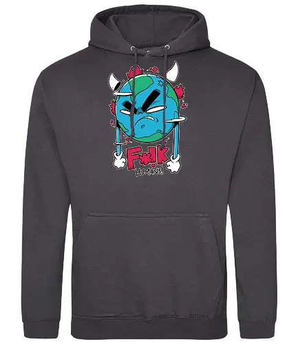 F*!k Humans! - nature, Global Warming, rth - Standard Hoodie