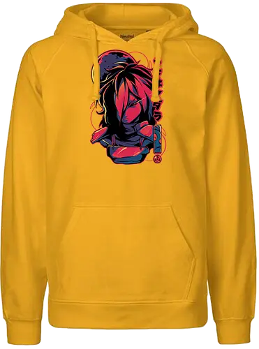 the invincible eyes - shinobi, ninja, anime, manga - Fairtrade Hoodie