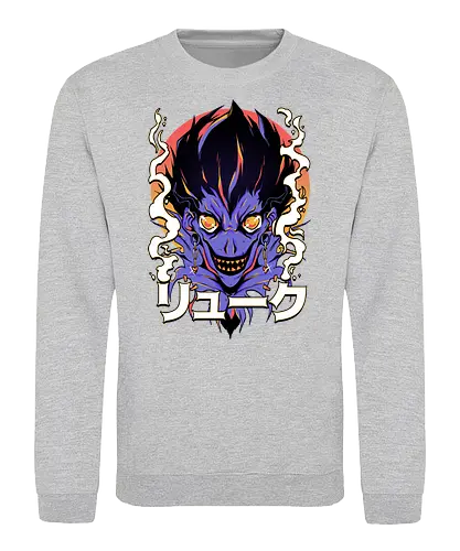 Insomnia - note, shinigami, ryuk, anime, manga, dth - Sweatshirt