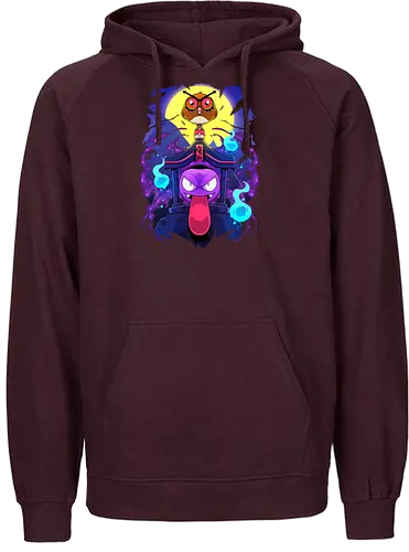 Will-O-Wisp - ghost, geist, pocket, monster, temple - Fairtrade Hoodie