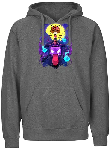 Will-O-Wisp - ghost, geist, pocket, monster, temple - Fairtrade Hoodie
