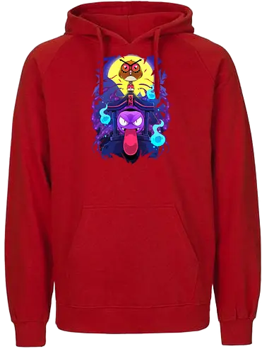 Will-O-Wisp - ghost, geist, pocket, monster, temple - Fairtrade Hoodie